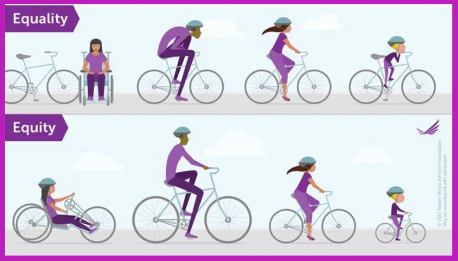 Cell Biology Equality versus Equity