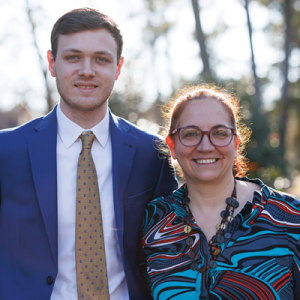  Justin Savage and mentor Cagla Eroglu, PhD